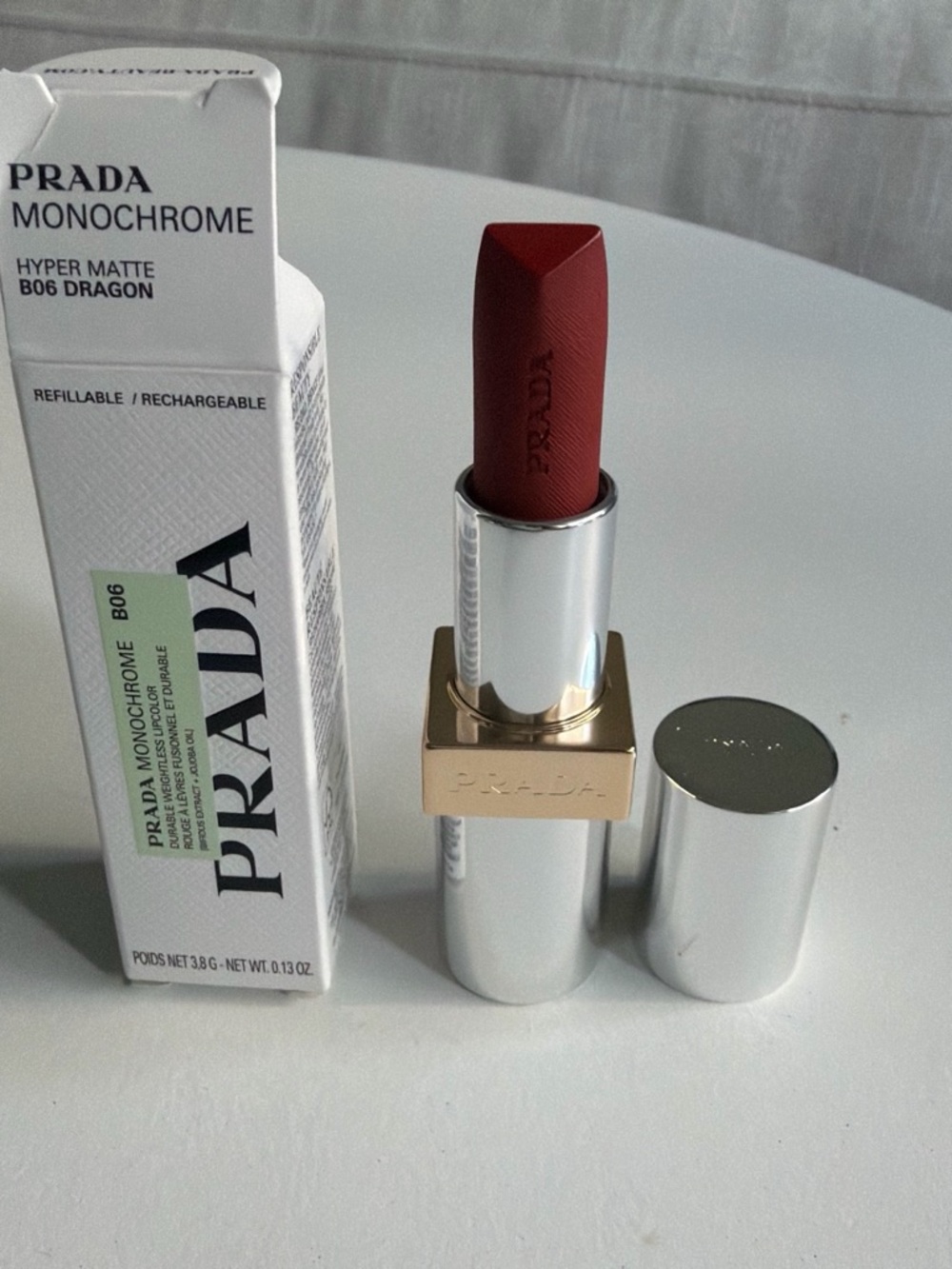 Prada Monochrome Hyper Matte Lipstick